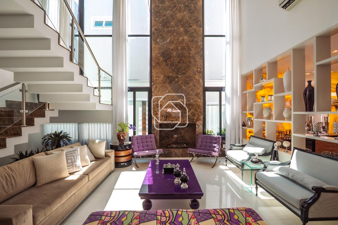 Casa de Condomínio à venda em Indaiatuba - SP - Helvetia Park: Sala de estar