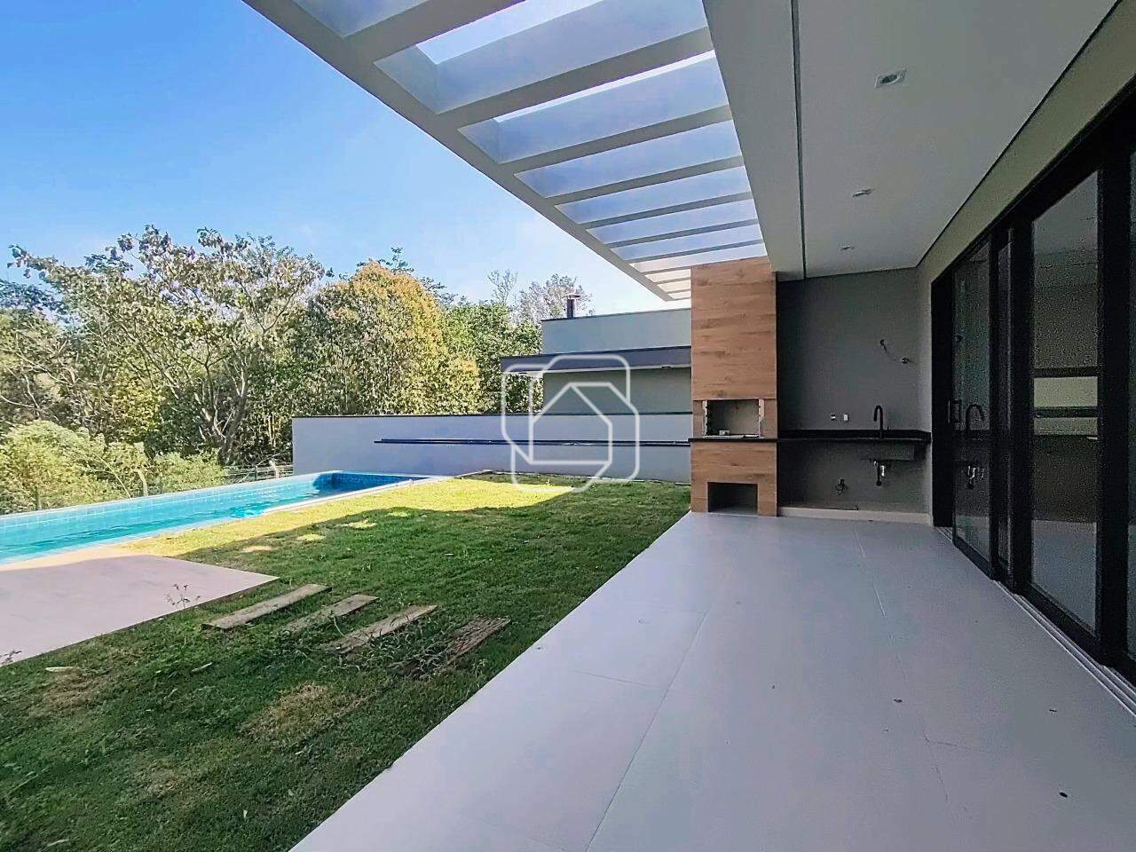 Casa de Condomínio à venda em Itu - SP - Condomínio UNA: Área externa com vista pra mata