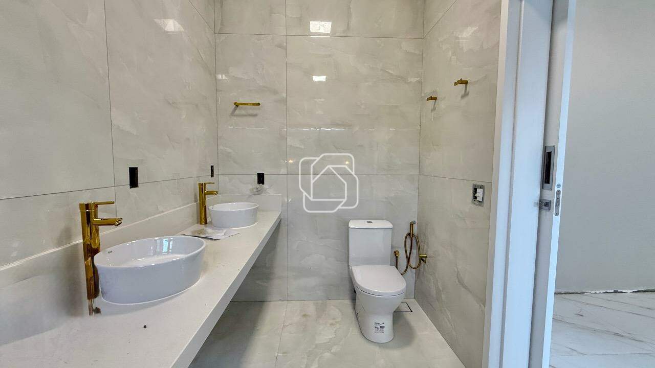 Casa de Condomínio à venda em Indaiatuba - SP - Jardim Residencial Dona Maria Cândida: Banheiro 