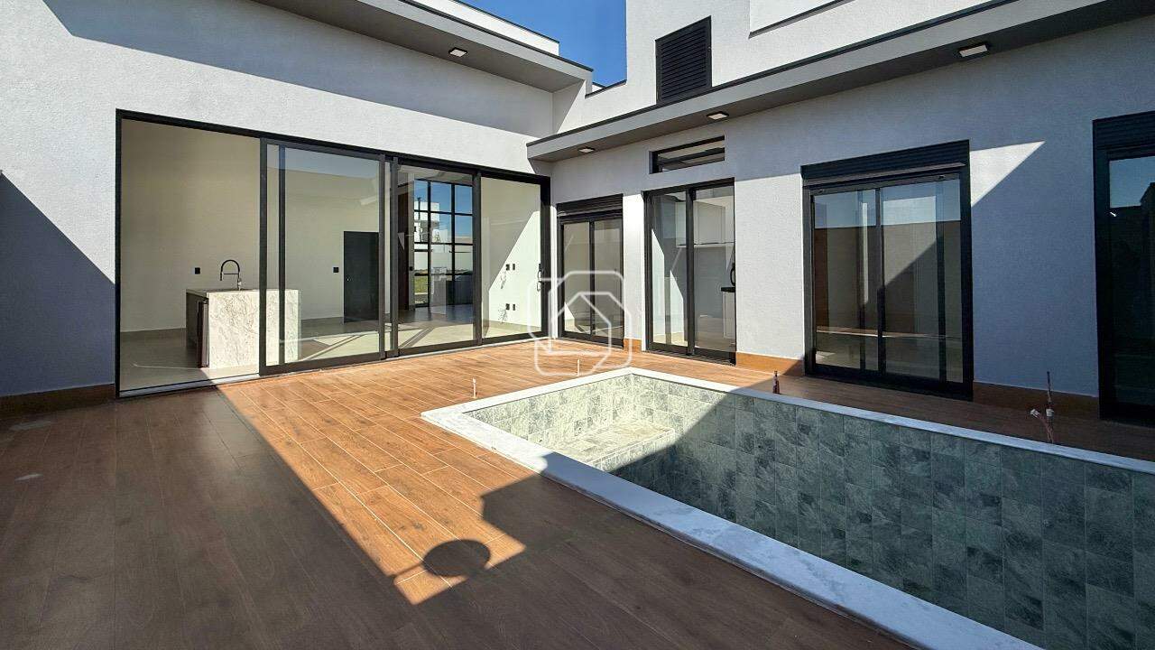 Casa de Condomínio à venda em Indaiatuba - SP - Jardim Residencial Dona Maria Cândida: Área da piscina