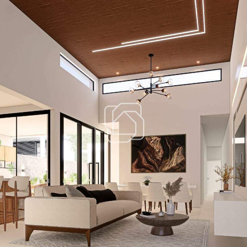 Casa de Condomínio à venda em Indaiatuba - SP - Residencial Milano: Imagem do projeto 3D