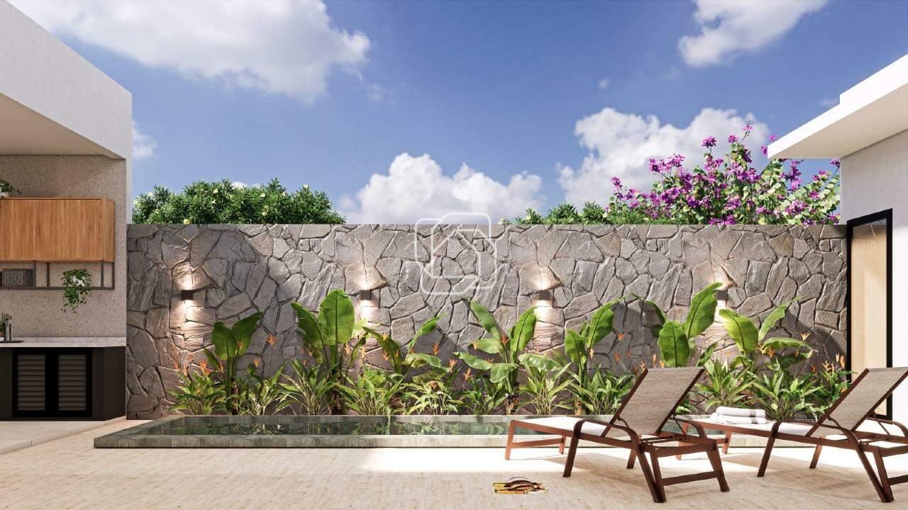 Casa de Condomínio à venda em Indaiatuba - SP - Residencial Milano: Imagem do projeto 3D