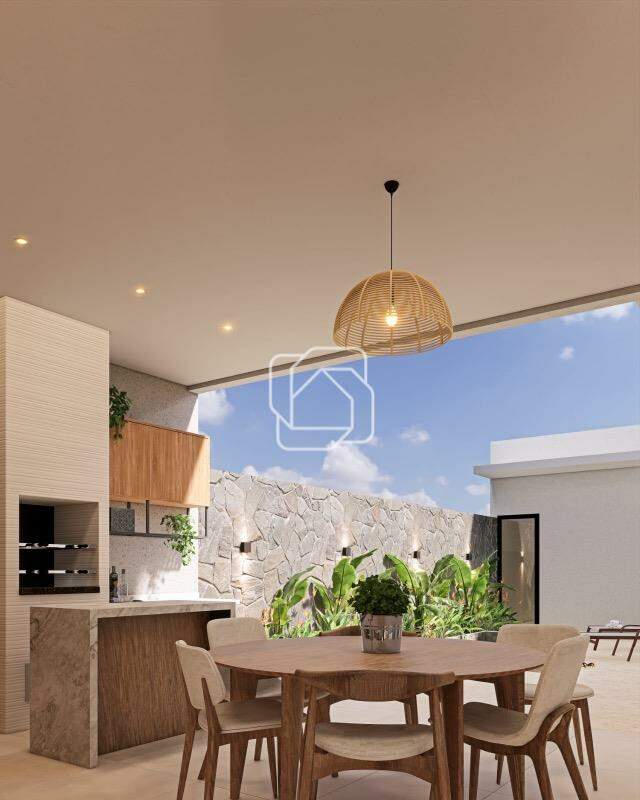 Casa de Condomínio à venda em Indaiatuba - SP - Residencial Milano: Imagem do projeto 3D