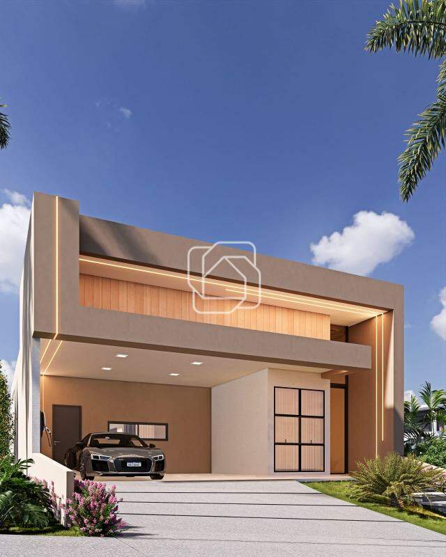Casa de Condomínio à venda em Indaiatuba - SP - Residencial Milano: Imagem do projeto 3D