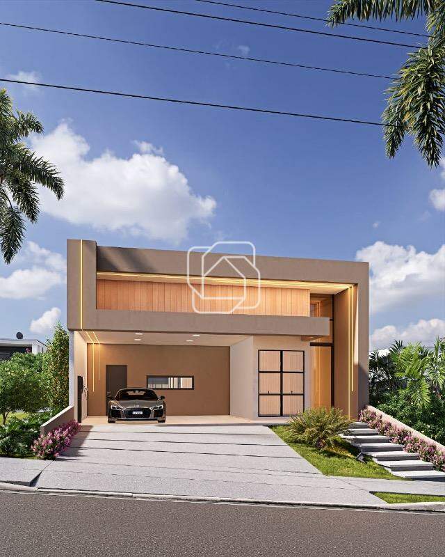 Casa de Condomínio à venda em Indaiatuba - SP - Residencial Milano: Imagem do projeto 3D