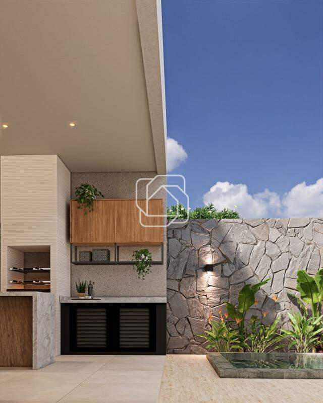 Casa de Condomínio à venda em Indaiatuba - SP - Residencial Milano: Imagem do projeto 3D