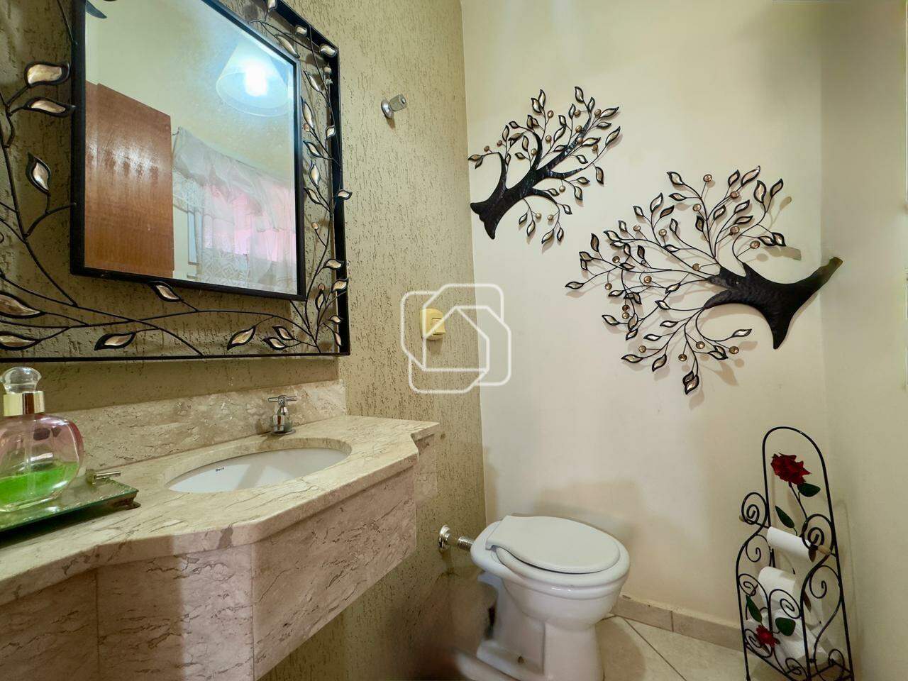 Casa de Condomínio à venda em Itu - SP - Portal da Vila Rica : Lavabo
