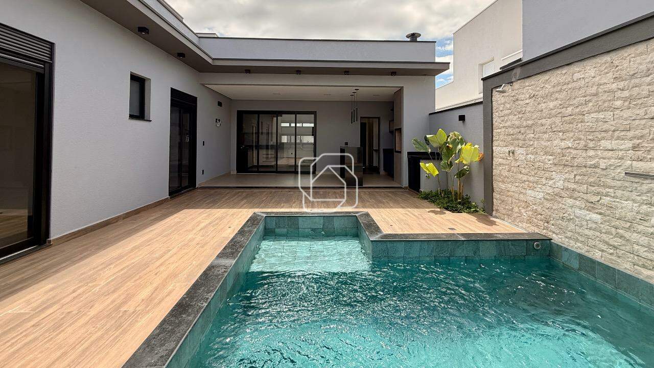 Casa de Condomínio à venda em Indaiatuba - SP - Jardim Residencial Dona Maria José: Área da piscina