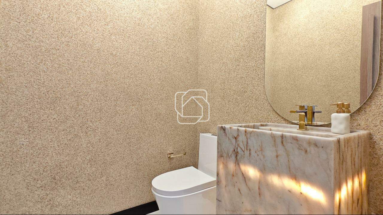 Casa de Condomínio à venda em Indaiatuba - SP - Residencial Duas Marias: Lavabo