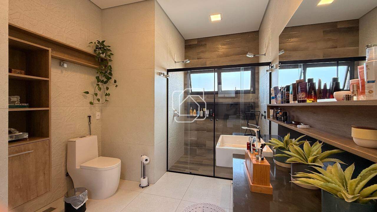 Casa de Condomínio à venda em Indaiatuba - SP - Jardim Residencial Dona Lucilla: Banheiro