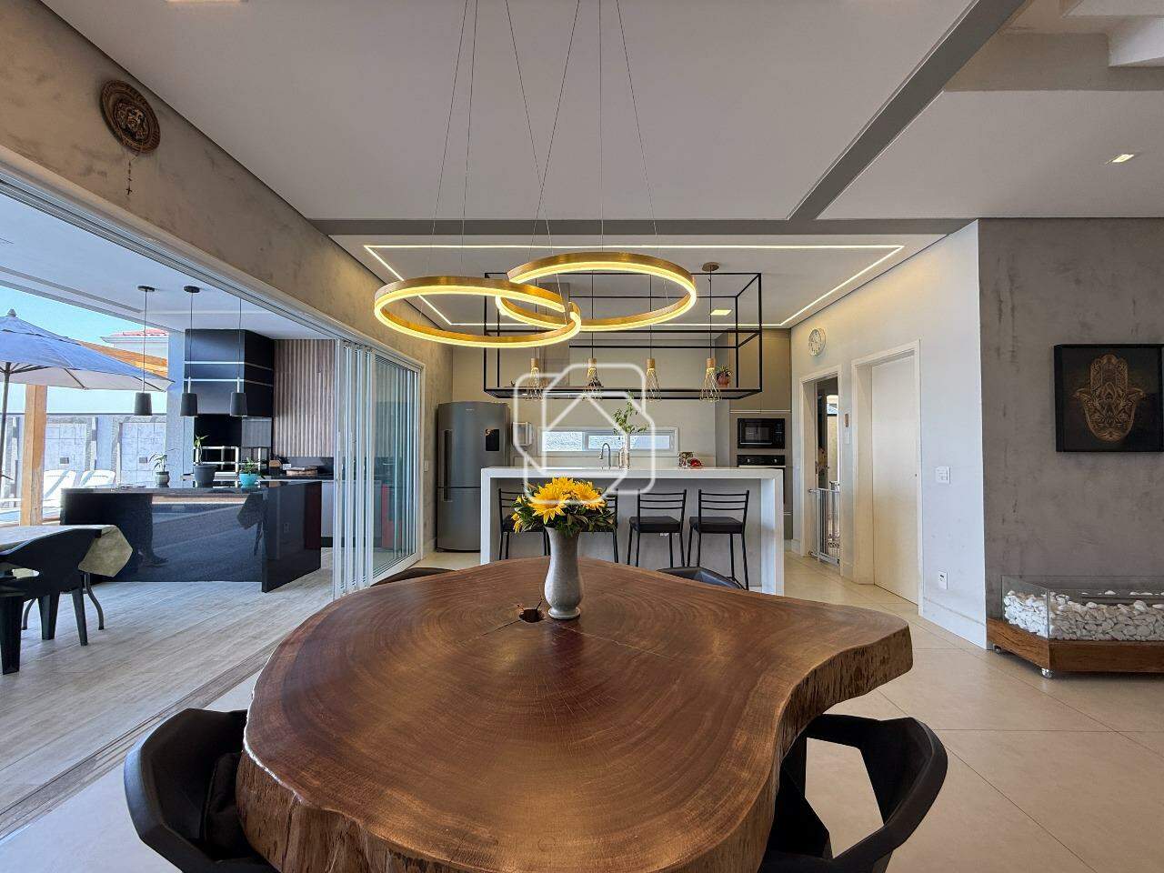 Casa de Condomínio à venda em Indaiatuba - SP - Condomínio Terra Magna: Sala de jantar
