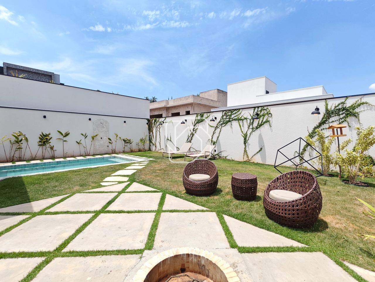 Casa de Condomínio à venda em Indaiatuba - SP - Helvetia Park: Área da piscina