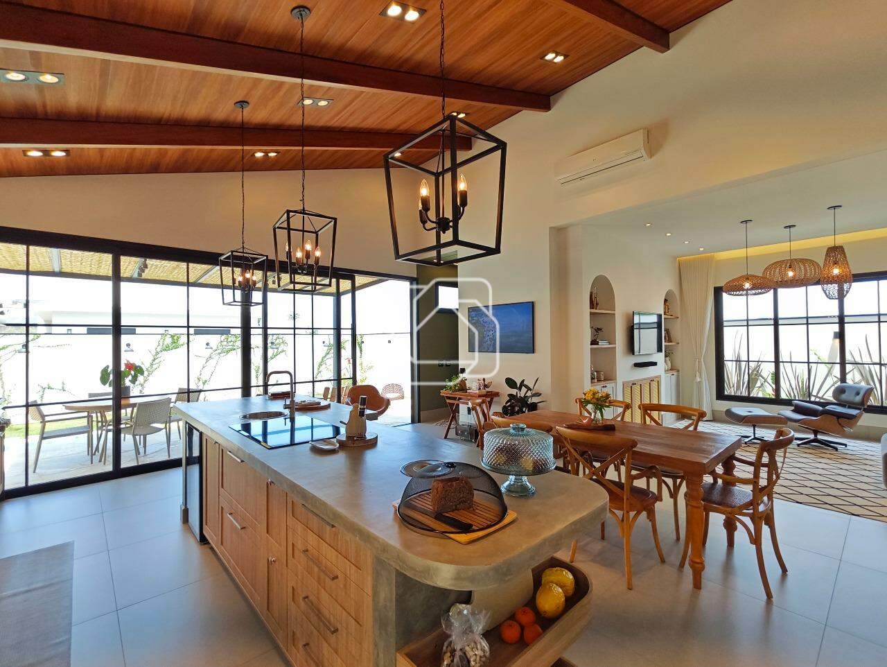 Casa de Condomínio à venda em Indaiatuba - SP - Helvetia Park: Cozinha gourmet