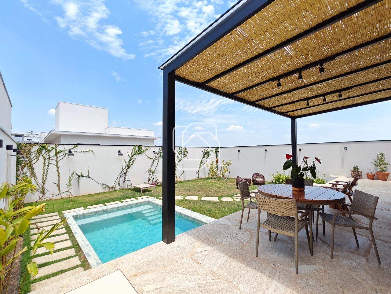 Casa de Condomínio à venda em Indaiatuba - SP - Helvetia Park: Área da piscina
