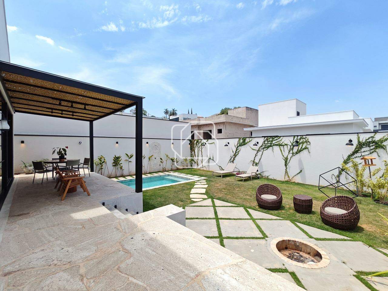 Casa de Condomínio à venda em Indaiatuba - SP - Helvetia Park: Área da piscina
