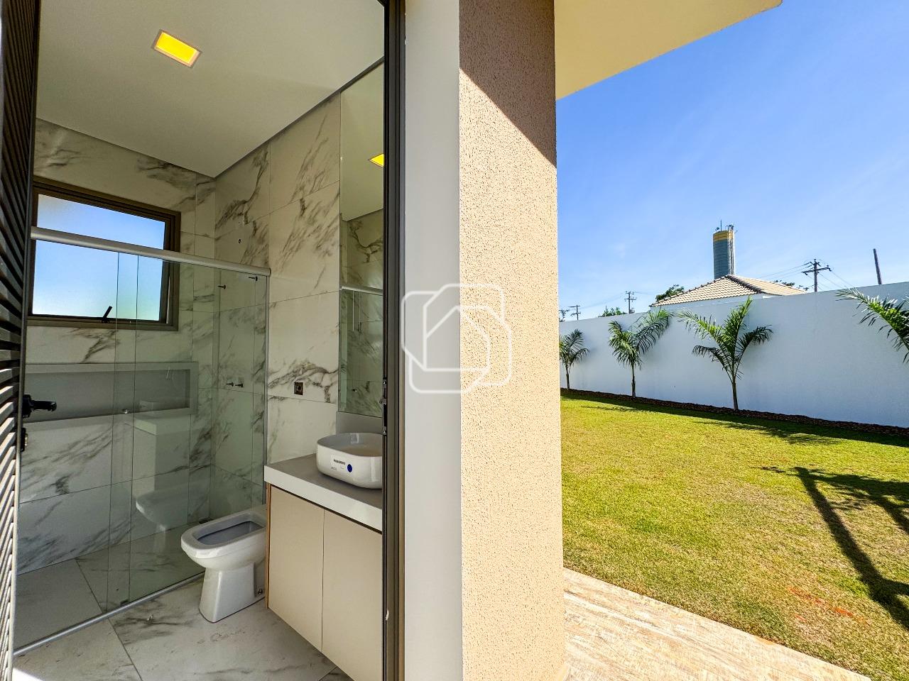 Casa de Condomínio para aluguel em Itu - SP - Condomínio Xapada Parque Ytu: Banheiro