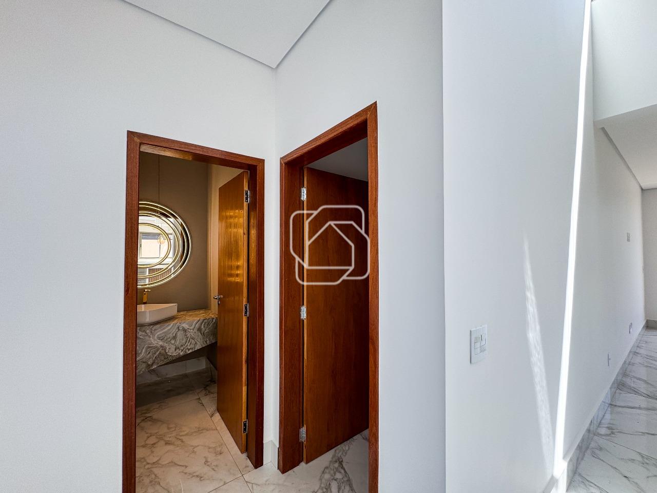 Casa de Condomínio para aluguel em Itu - SP - Condomínio Xapada Parque Ytu: Lavabo