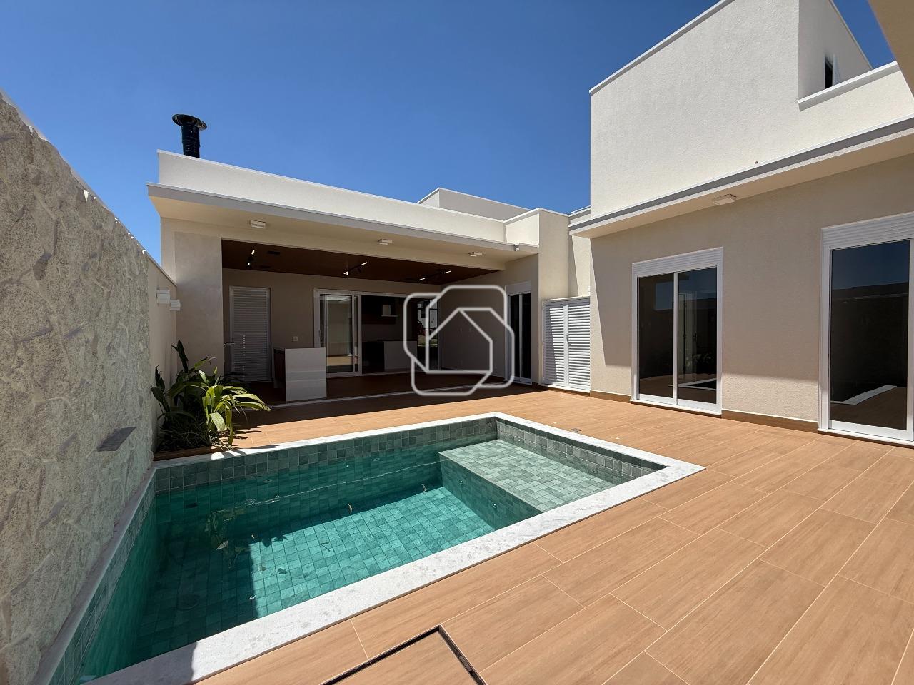 Casa de Condomínio à venda em Indaiatuba - SP - Jardim Residencial Dona Maria Cândida: Área da piscina