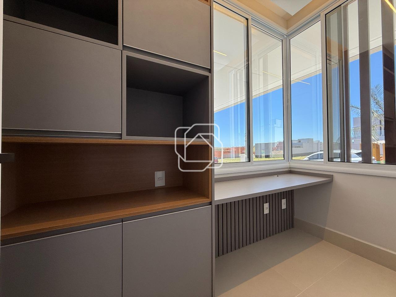 Casa de Condomínio à venda em Indaiatuba - SP - Jardim Residencial Dona Maria Cândida: escritorio