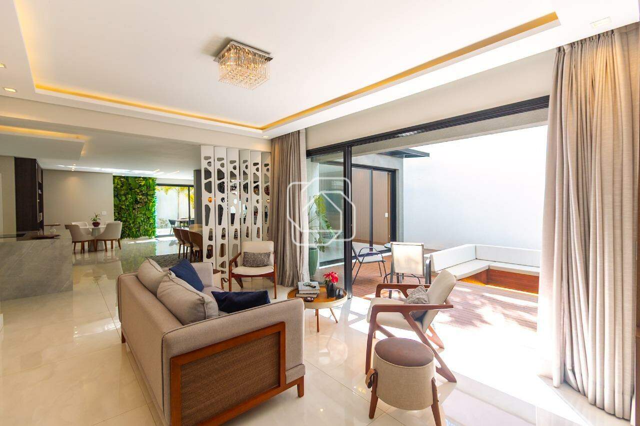Casa de Condomínio à venda em Indaiatuba - SP - Helvetia Park: Sala de estar