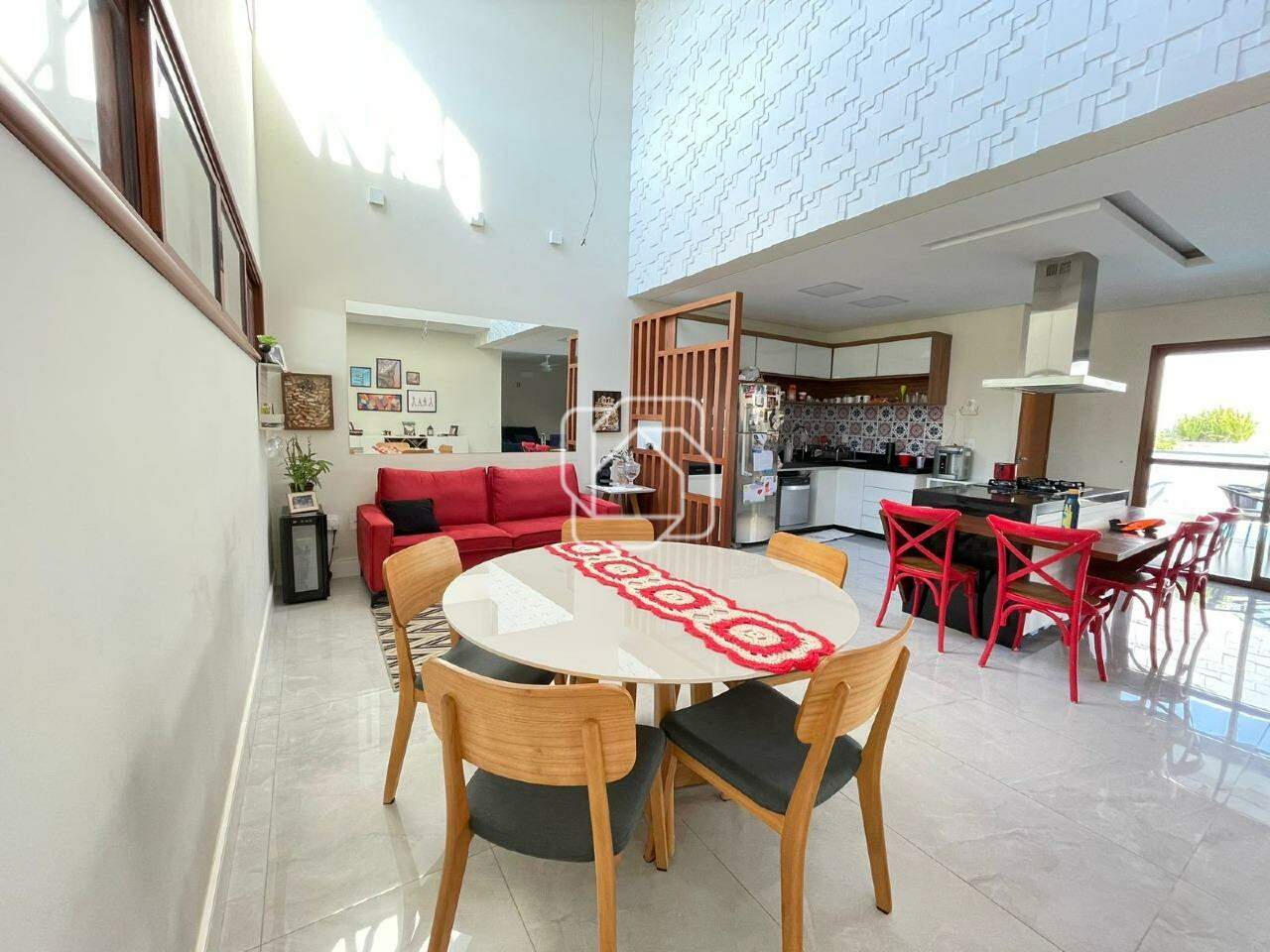 Casa de Condomínio à venda em Indaiatuba - SP - Jardim Residencial Alto de Itaici: Sala de jantar