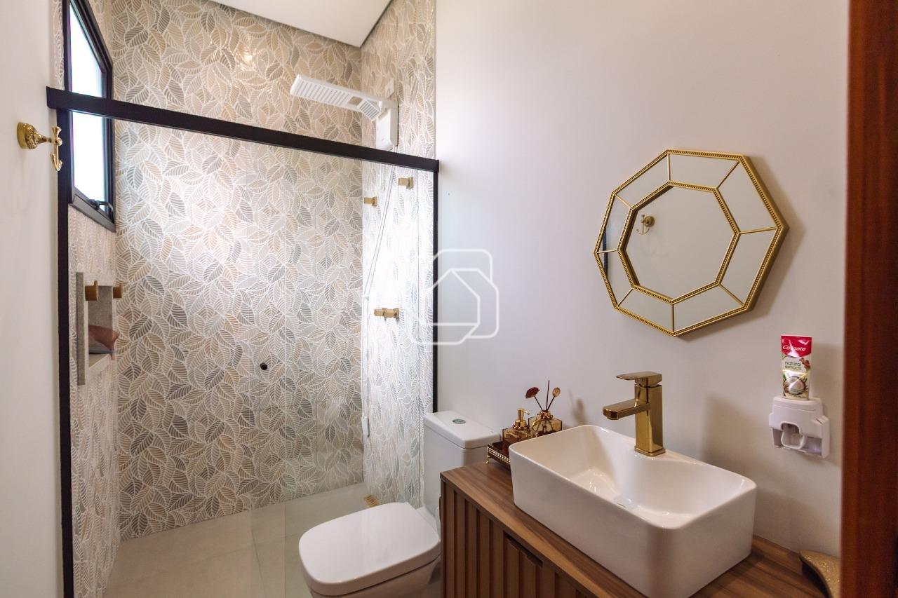 Casa de Condomínio à venda em Indaiatuba - SP - Condomínio Terra Magna: Banheiro