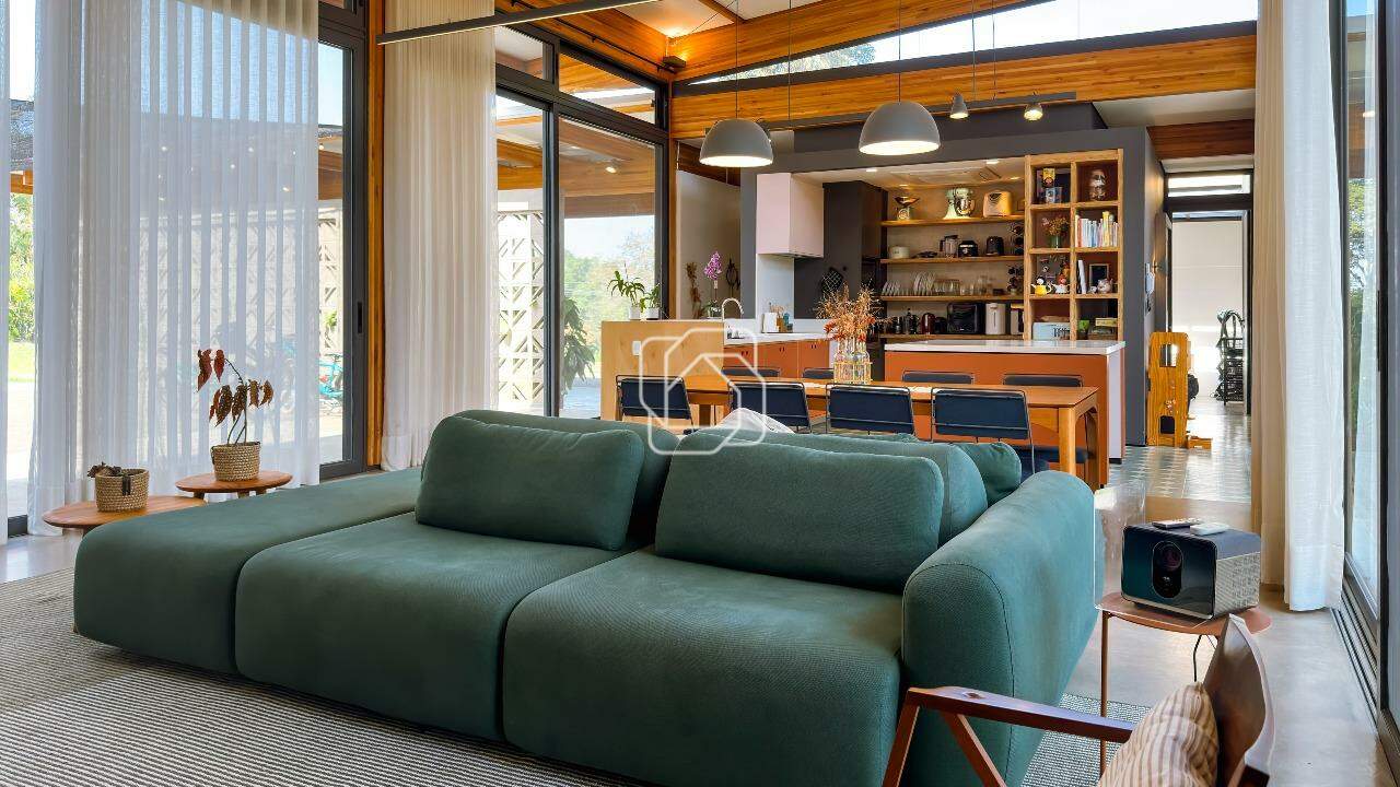 Casa de Condomínio à venda em Indaiatuba - SP - Lagos de Shanadu: Sala de estar