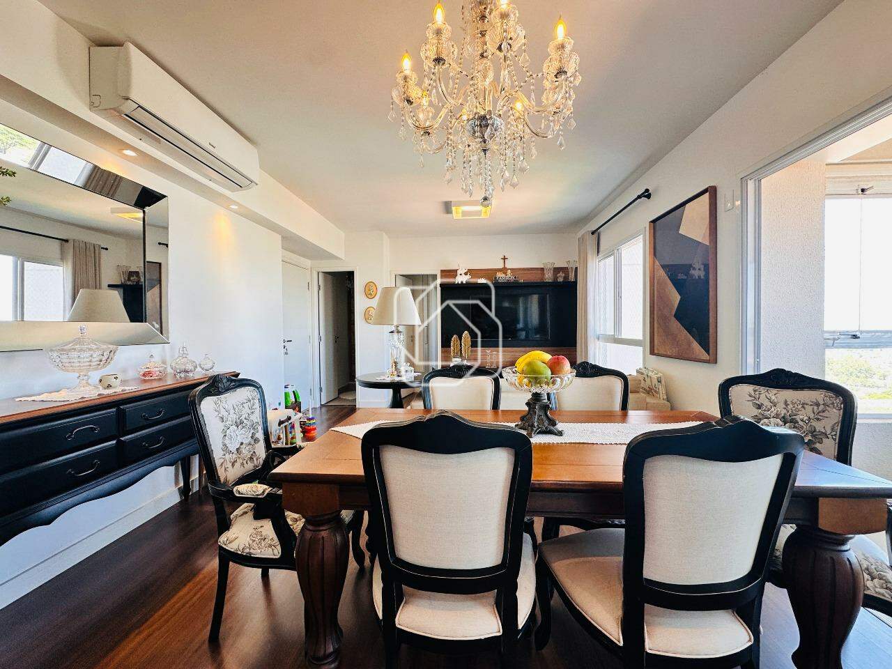 Apartamento à venda em Indaiatuba - SP - Condomínio Residencial Due: Sala de jantar