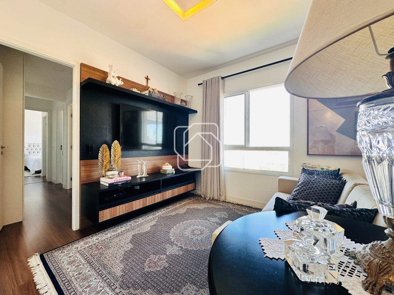 Apartamento à venda em Indaiatuba - SP - Condomínio Residencial Due: Sala de estar