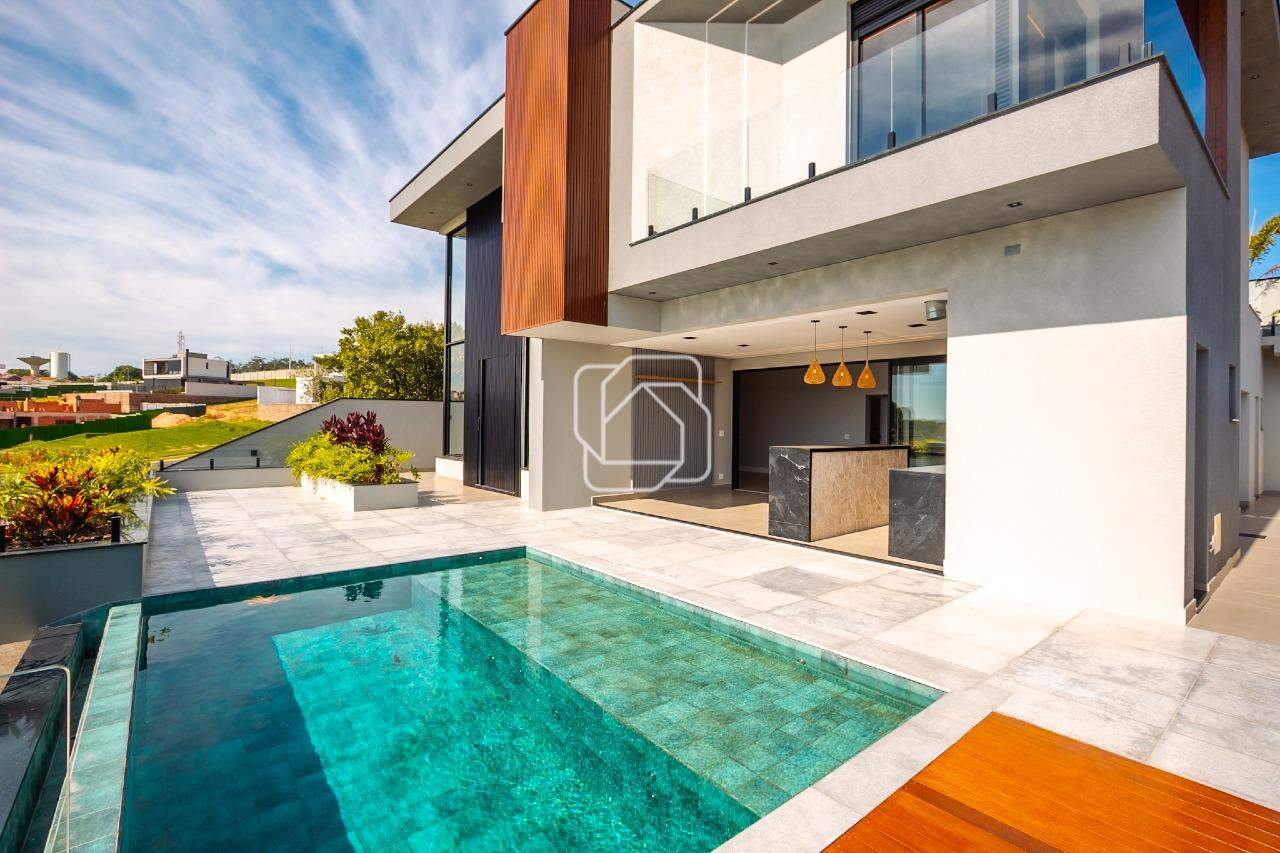Casa de Condomínio à venda em Indaiatuba - SP - Parque Villa dos Pinheiros: Área da piscina