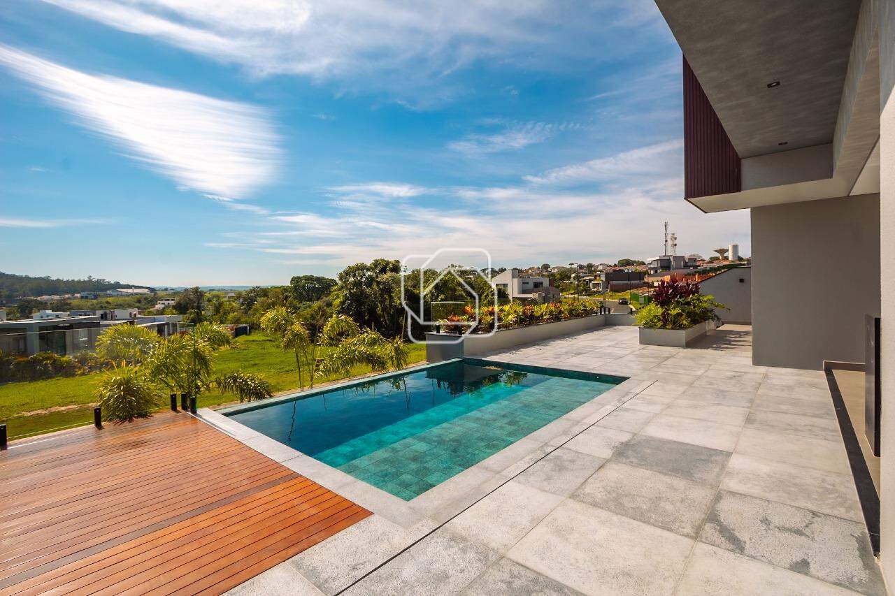 Casa de Condomínio à venda em Indaiatuba - SP - Parque Villa dos Pinheiros: Área da piscina