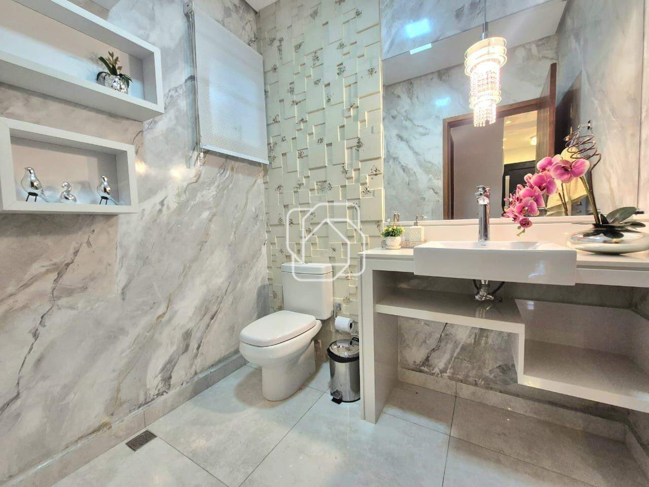 Casa de Condomínio à venda em Indaiatuba - SP - Jardim Esplendor: Lavabo