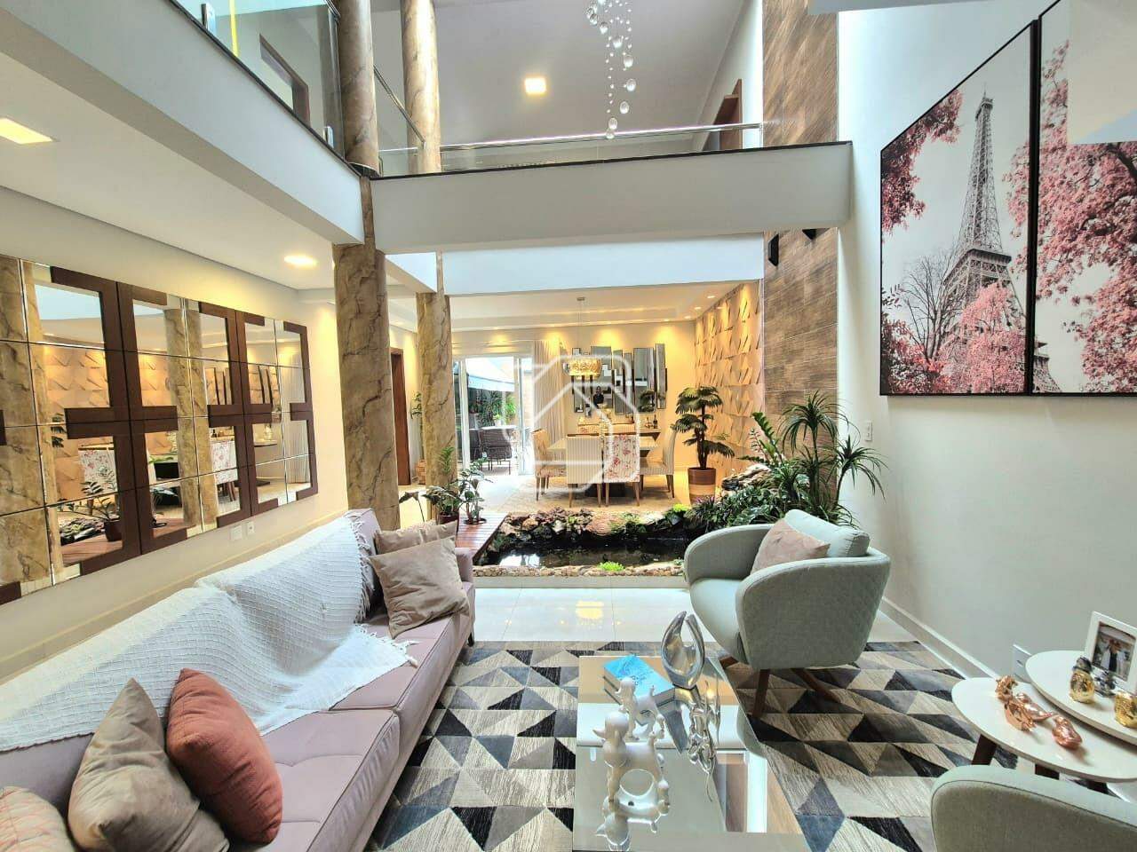 Casa de Condomínio à venda em Indaiatuba - SP - Jardim Esplendor: Sala de estar