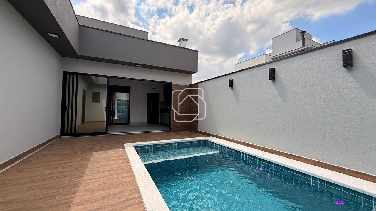 Casa de Condomínio à venda em Indaiatuba - SP - Jardim Residencial Dona Maria Cândida: Área da piscina