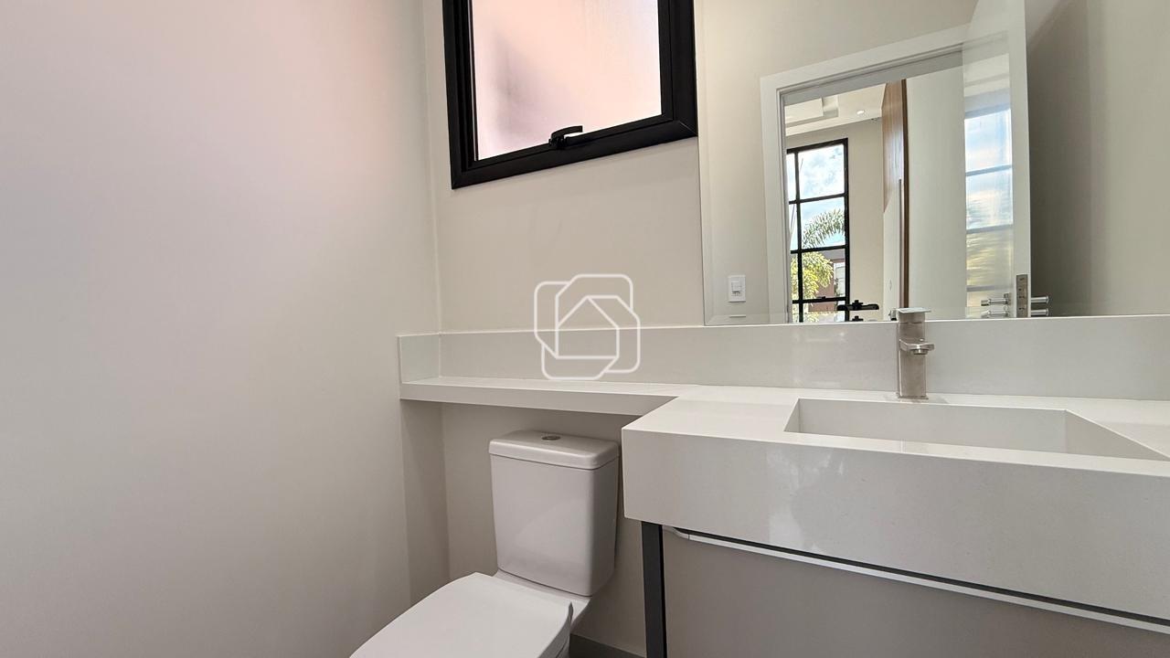 Casa de Condomínio à venda em Indaiatuba - SP - Jardim Residencial Dona Maria Cândida: Lavabo