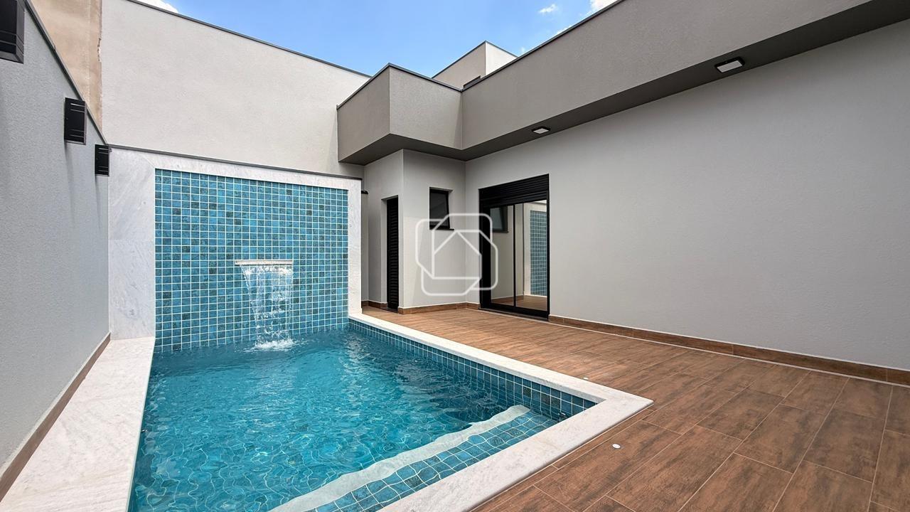 Casa de Condomínio à venda em Indaiatuba - SP - Jardim Residencial Dona Maria Cândida: Área da piscina