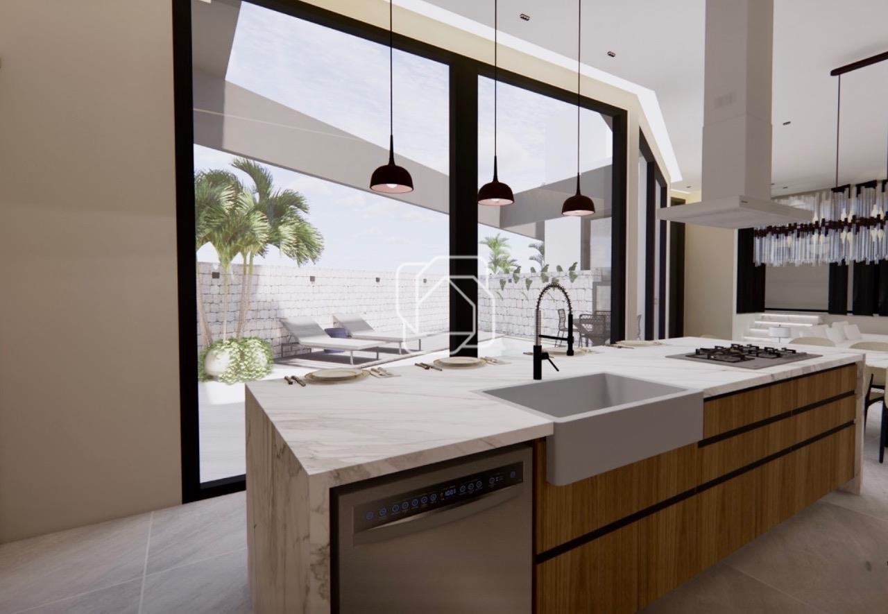 Casa de Condomínio à venda em Indaiatuba - SP - Jardim Residencial Viena: Imagem do projeto 3D