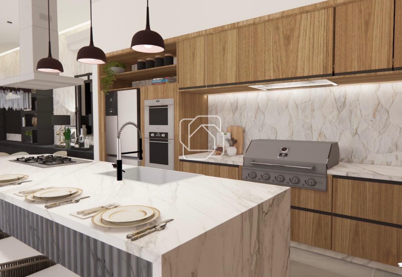 Casa de Condomínio à venda em Indaiatuba - SP - Jardim Residencial Viena: Imagem do projeto 3D