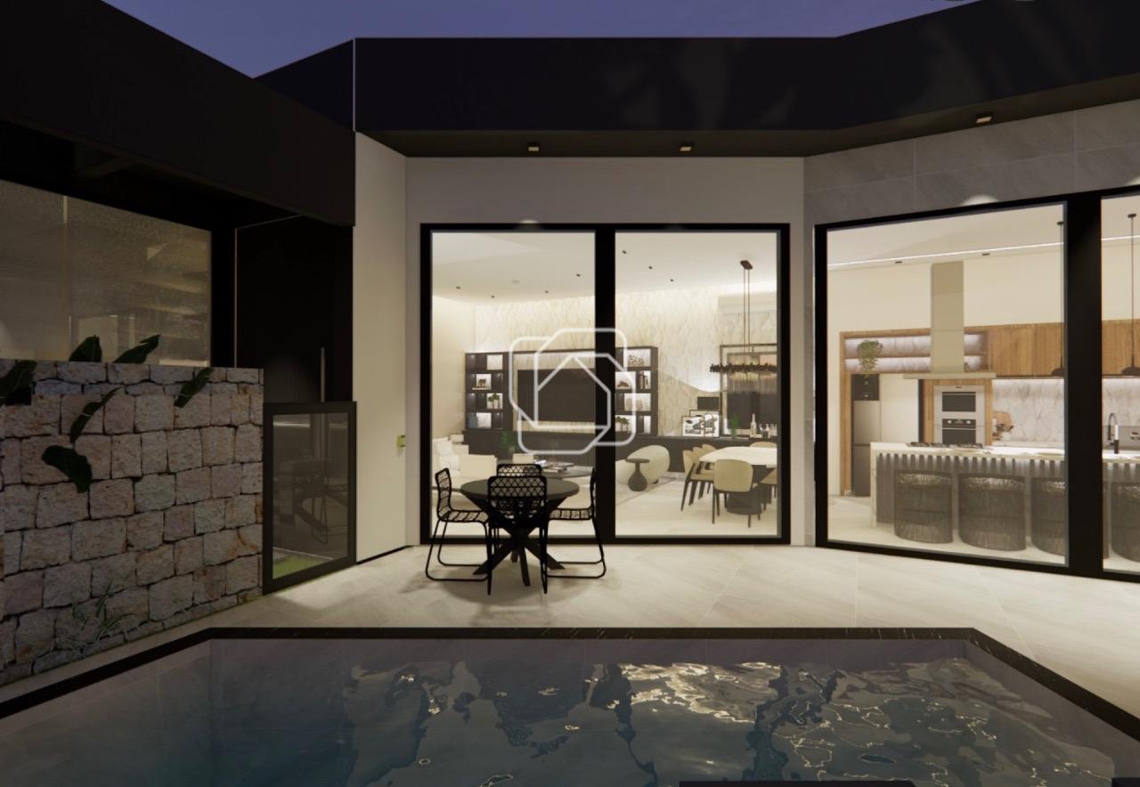 Casa de Condomínio à venda em Indaiatuba - SP - Jardim Residencial Viena: Imagem do projeto 3D