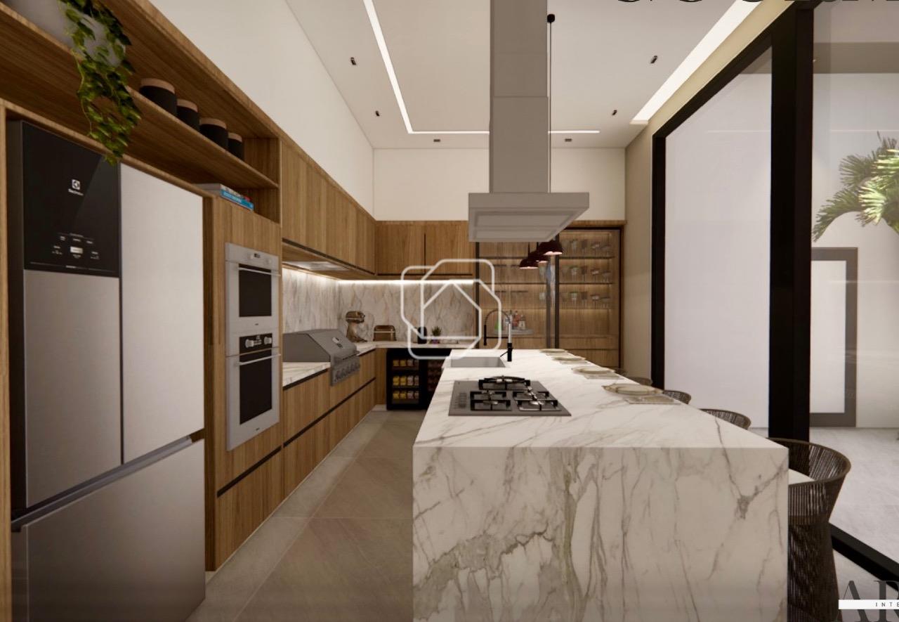 Casa de Condomínio à venda em Indaiatuba - SP - Jardim Residencial Viena: Imagem do projeto 3D