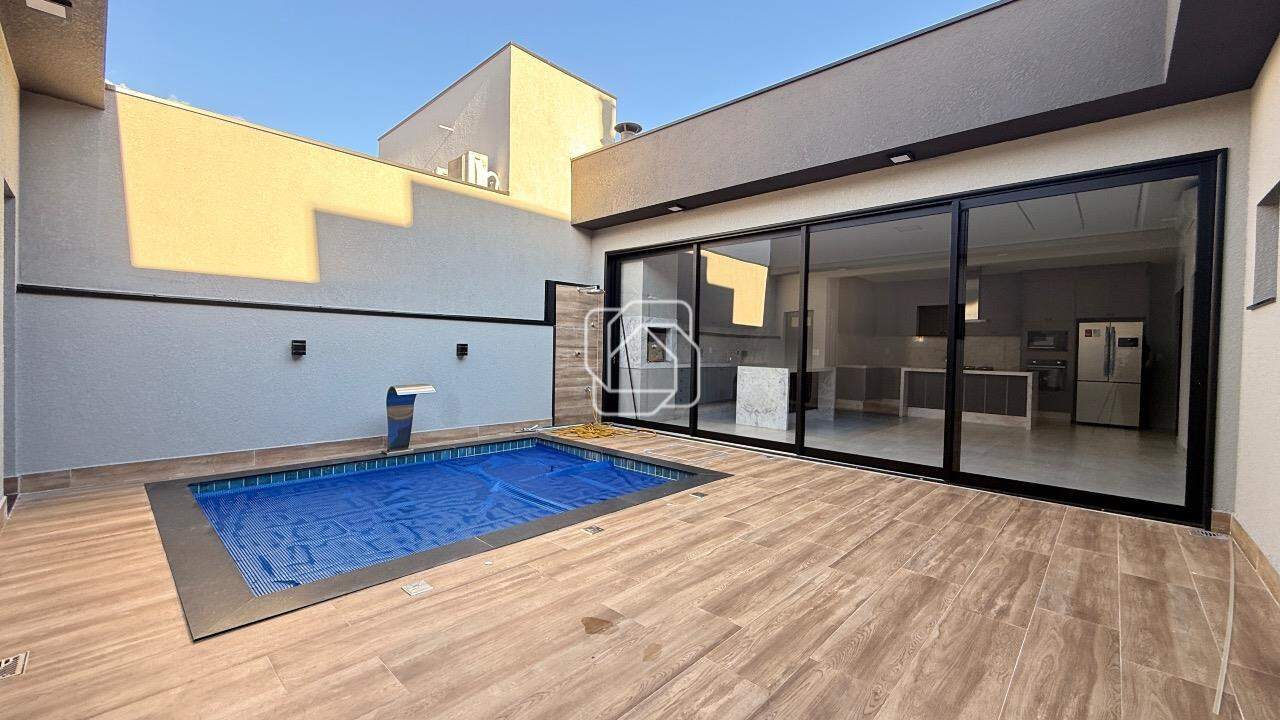 Casa de Condomínio à venda em Indaiatuba - SP - Jardim Residencial Dona Maria José: Área da piscina