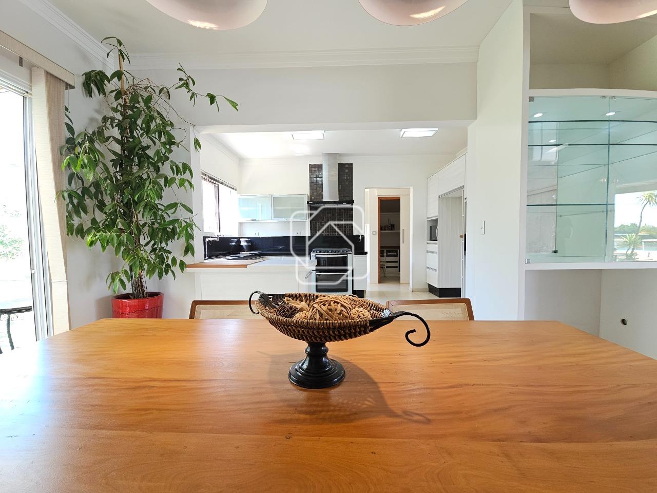 Casa de Condomínio para aluguel em Indaiatuba - SP - Colinas do Mosteiro de Itaici: Sala de jantar