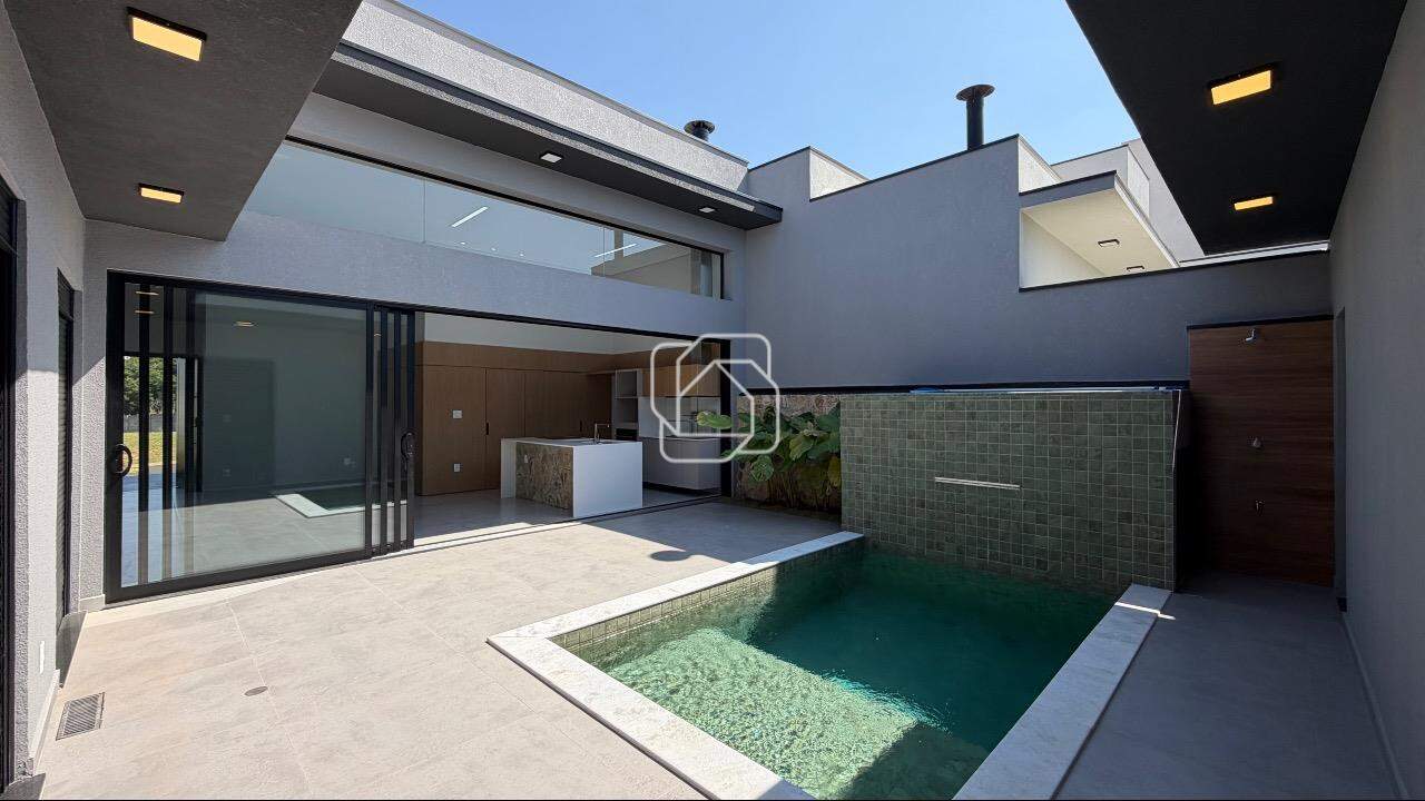 Casa de Condomínio à venda em Indaiatuba - SP - Residencial London Park: Área da piscina