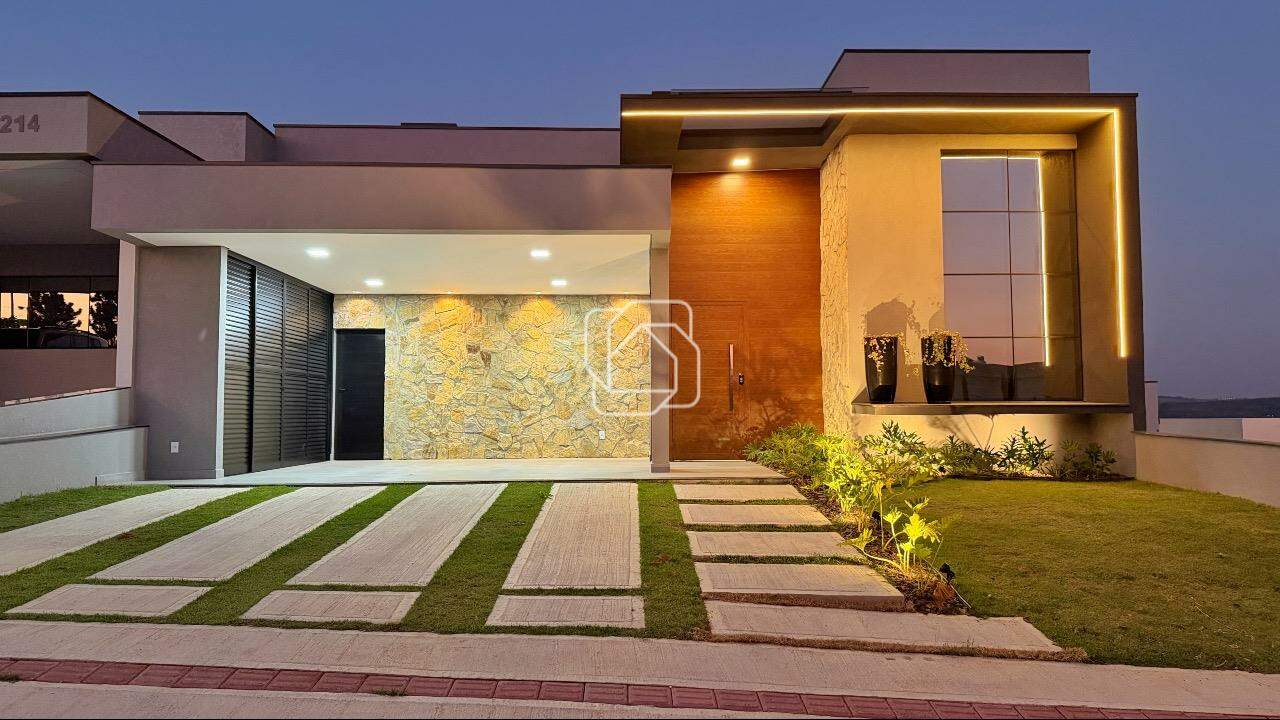 Casa de Condomínio à venda em Indaiatuba - SP - Residencial London Park: Fachada