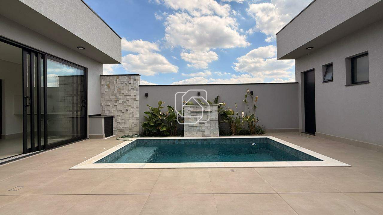 Casa de Condomínio à venda em Indaiatuba - SP - Jardim Residencial Dona Maria Cândida: Área da piscina