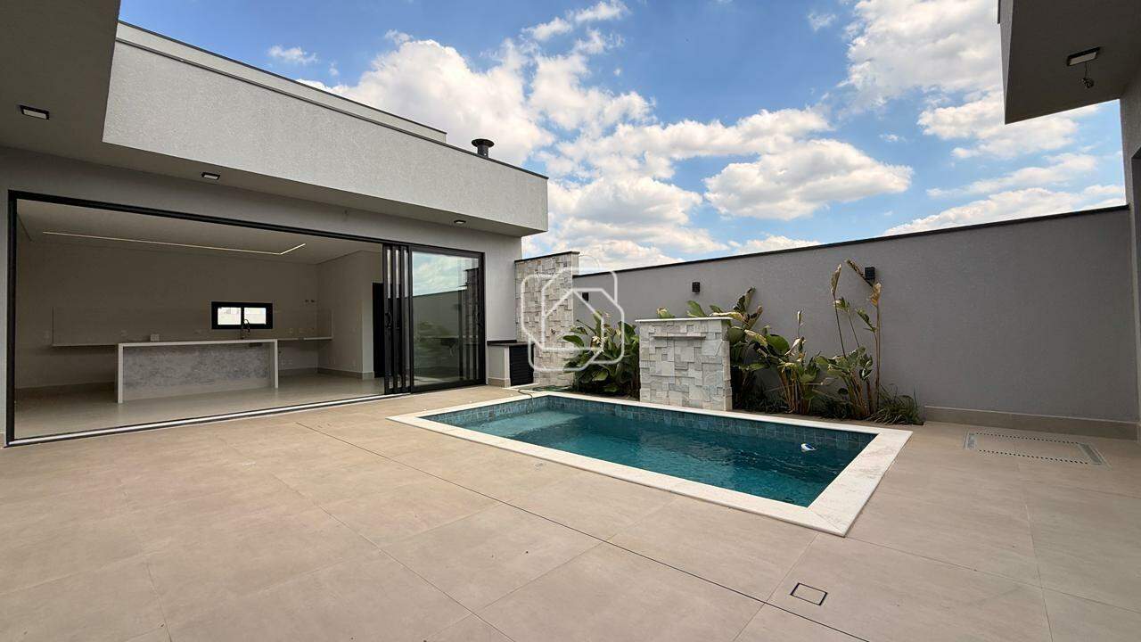 Casa de Condomínio à venda em Indaiatuba - SP - Jardim Residencial Dona Maria Cândida: Área da piscina