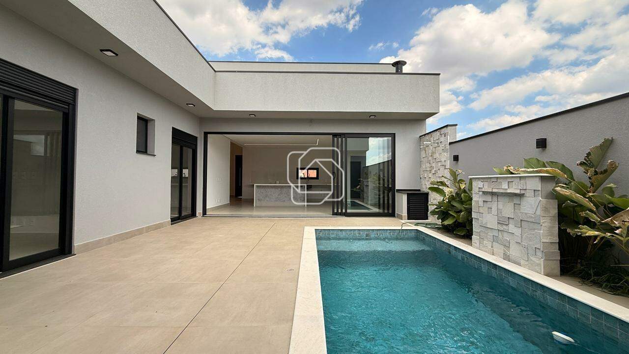 Casa de Condomínio à venda em Indaiatuba - SP - Jardim Residencial Dona Maria Cândida: Área da piscina