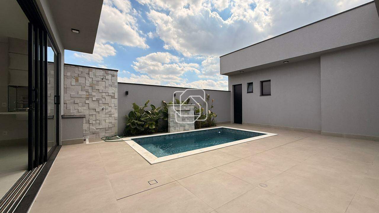 Casa de Condomínio à venda em Indaiatuba - SP - Jardim Residencial Dona Maria Cândida: Área da piscina