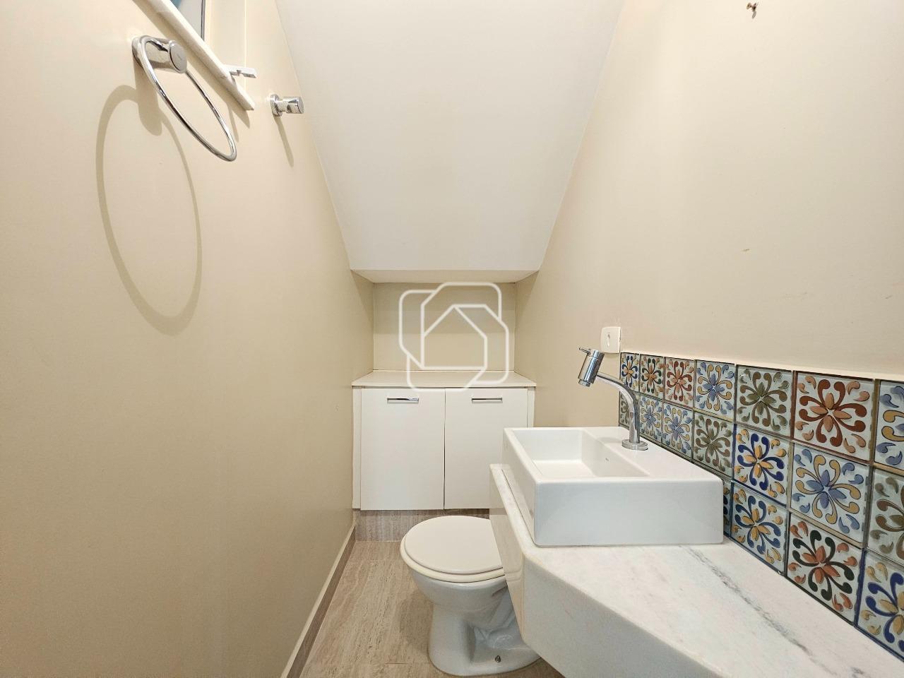 Casa de Condomínio à venda em Indaiatuba - SP - Terras de Itaici: Lavabo