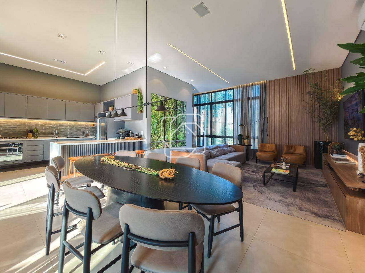 Casa de Condomínio à venda em Indaiatuba - SP - Helvetia Park: Sala de jantar